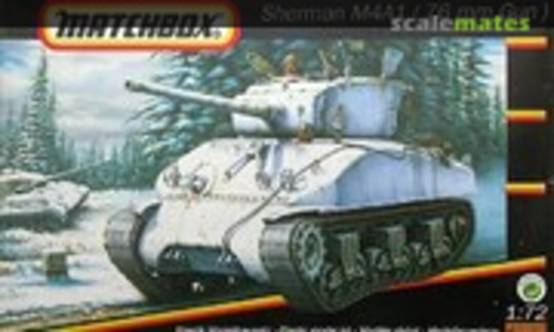 1:72 Sherman M4A1 (76 mm Gun) (Matchbox 40181)