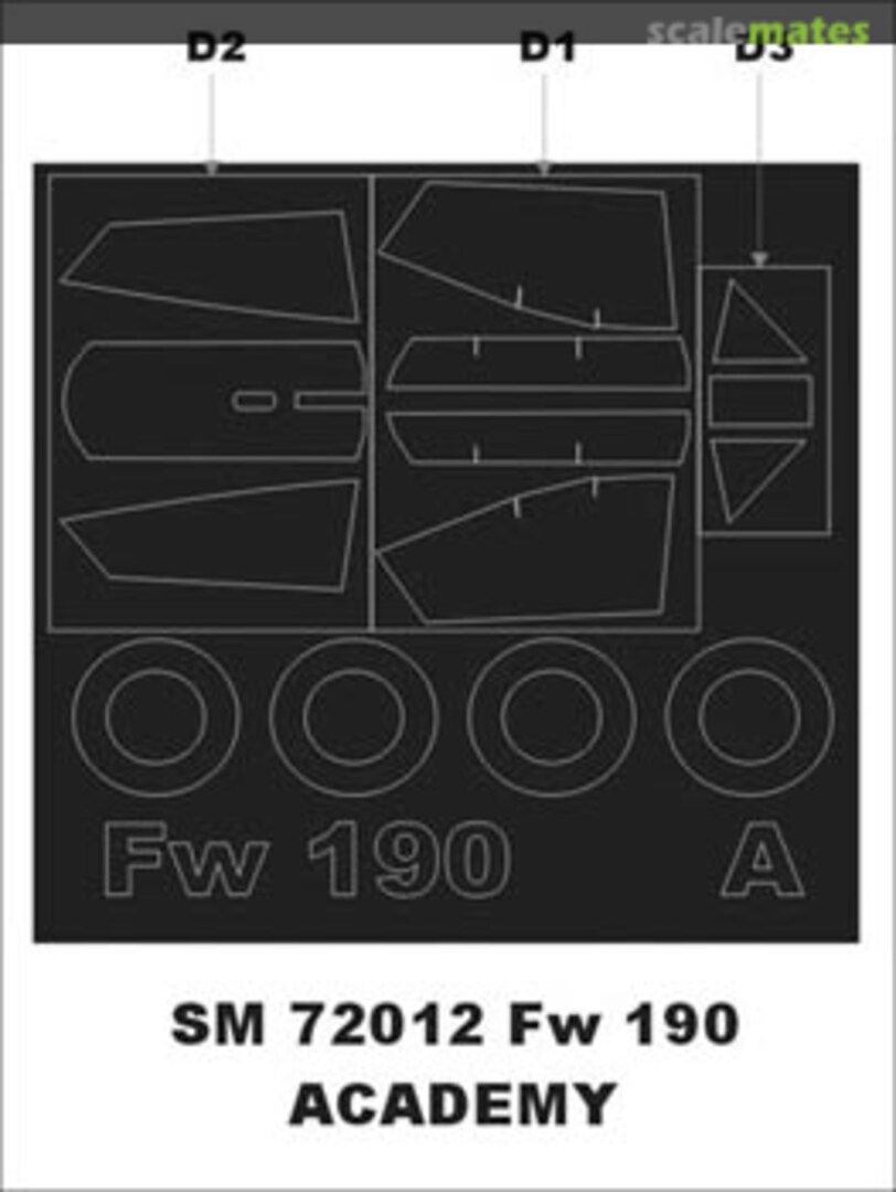 Boxart Fw 190 SM72012 Montex