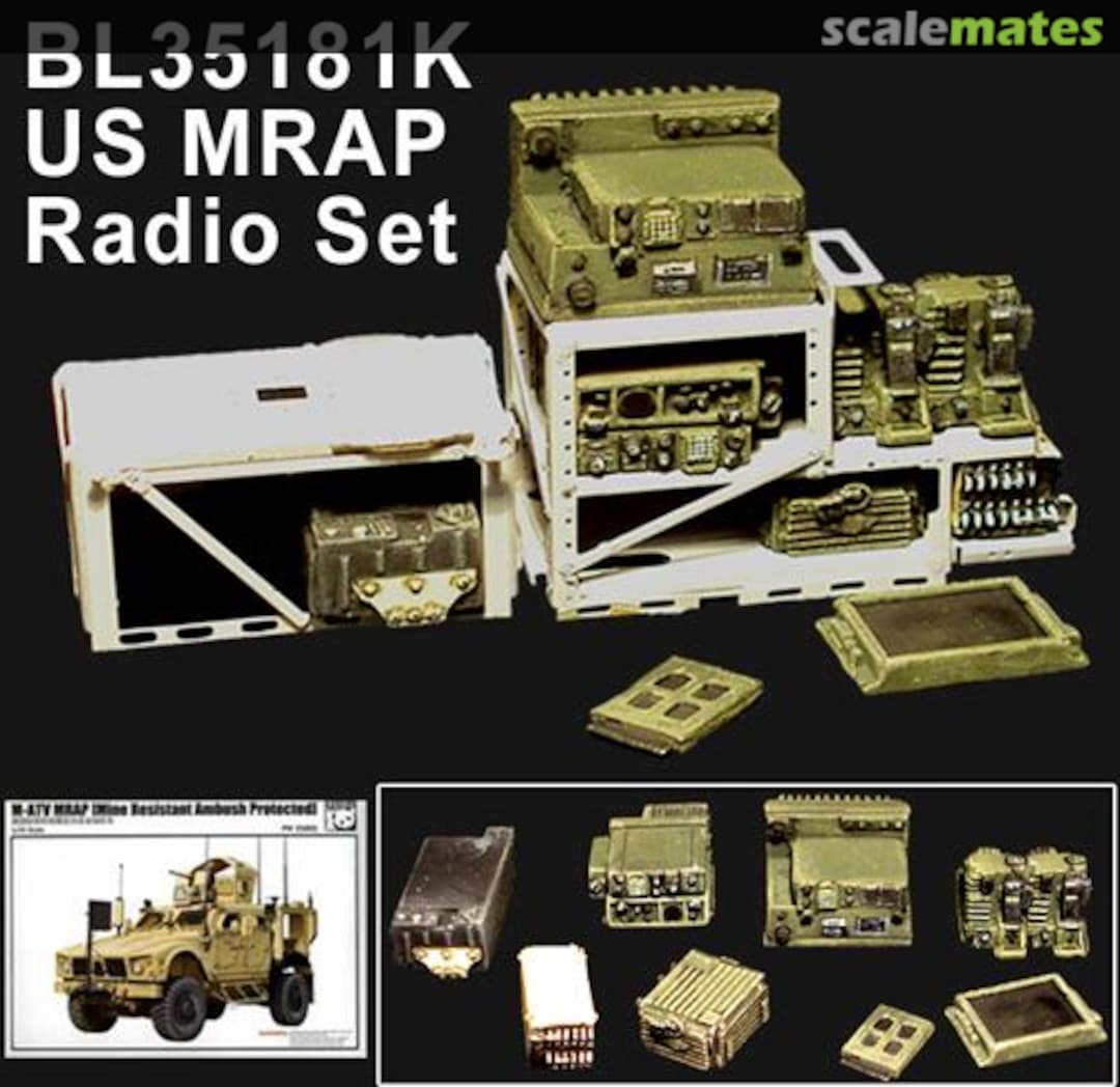 Boxart US MRAP RADIO SET BL35181K Blast Models