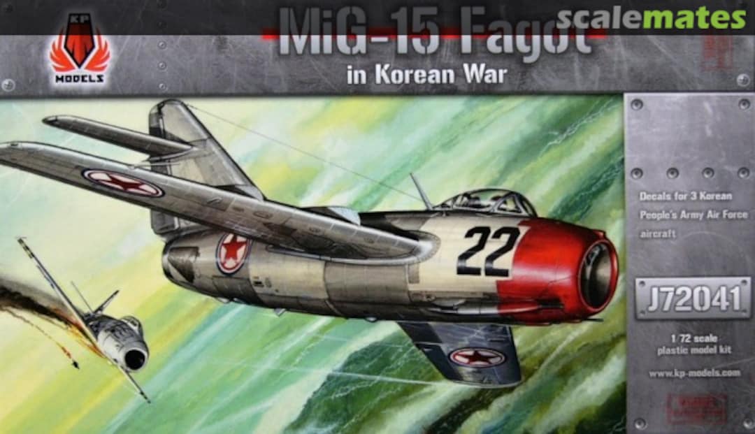 Boxart MiG-15 Fagot J72041 KP Models