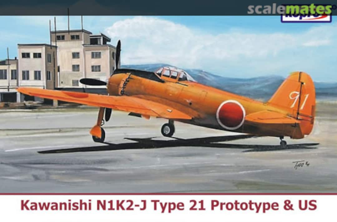 Boxart Kawanishi N1K2-J Type 21 Prototype & US 74161 Kopro (AIRmolds)