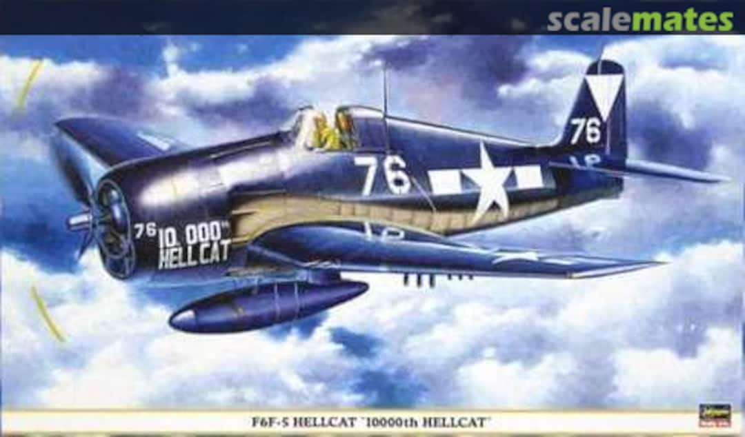 Boxart F6F-5 Hellcat '10000th Hellcat' 08144 Hasegawa