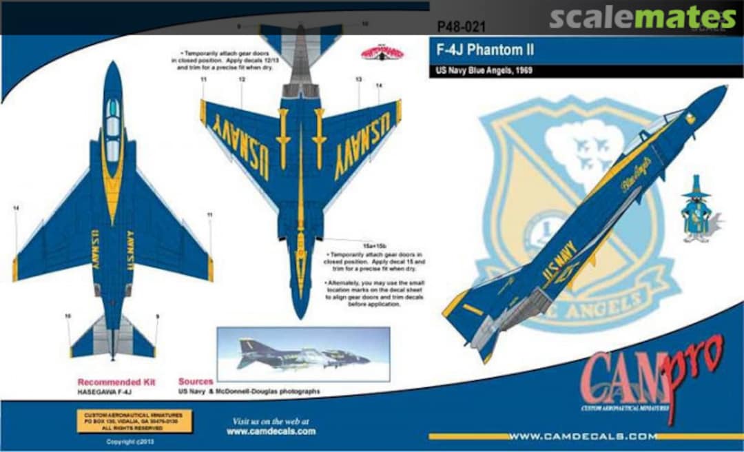 Boxart F-4J Phantom II P48-021 CAM