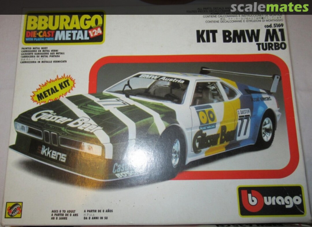 Boxart BMW M1 "Goesser Bier" 5169 Bburago