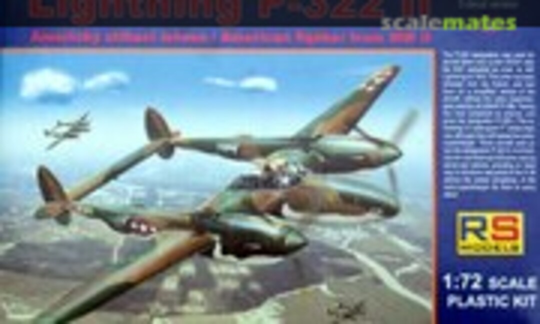 1:72 Lockheed P-322 II Lightning (RS Models 92096)