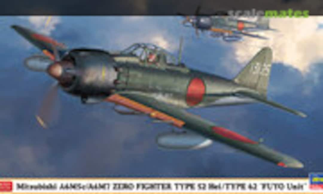 1:48 Mitsubishi A6M5c/A6M7 Zero Type 52 Hei/Type 62 `Fuyo Unit´ (Hasegawa 07448)