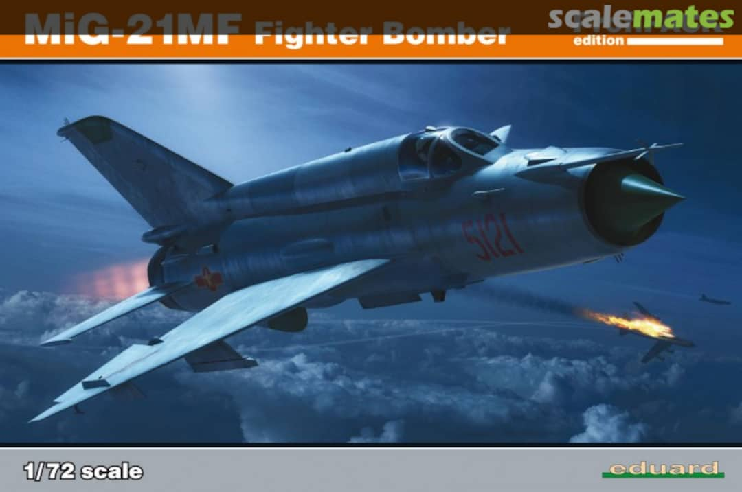 Boxart MiG-21MF Fighter-Bomber 70142 Eduard