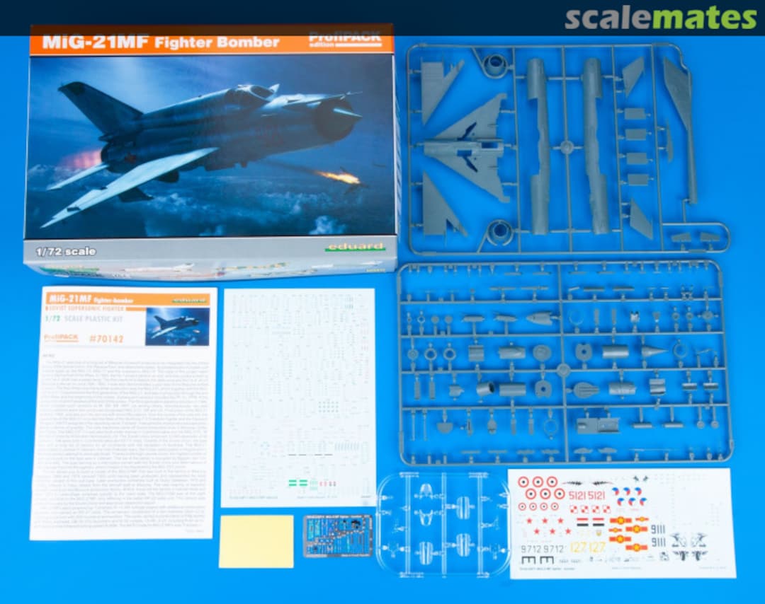 Contents MiG-21MF Fighter-Bomber 70142 Eduard