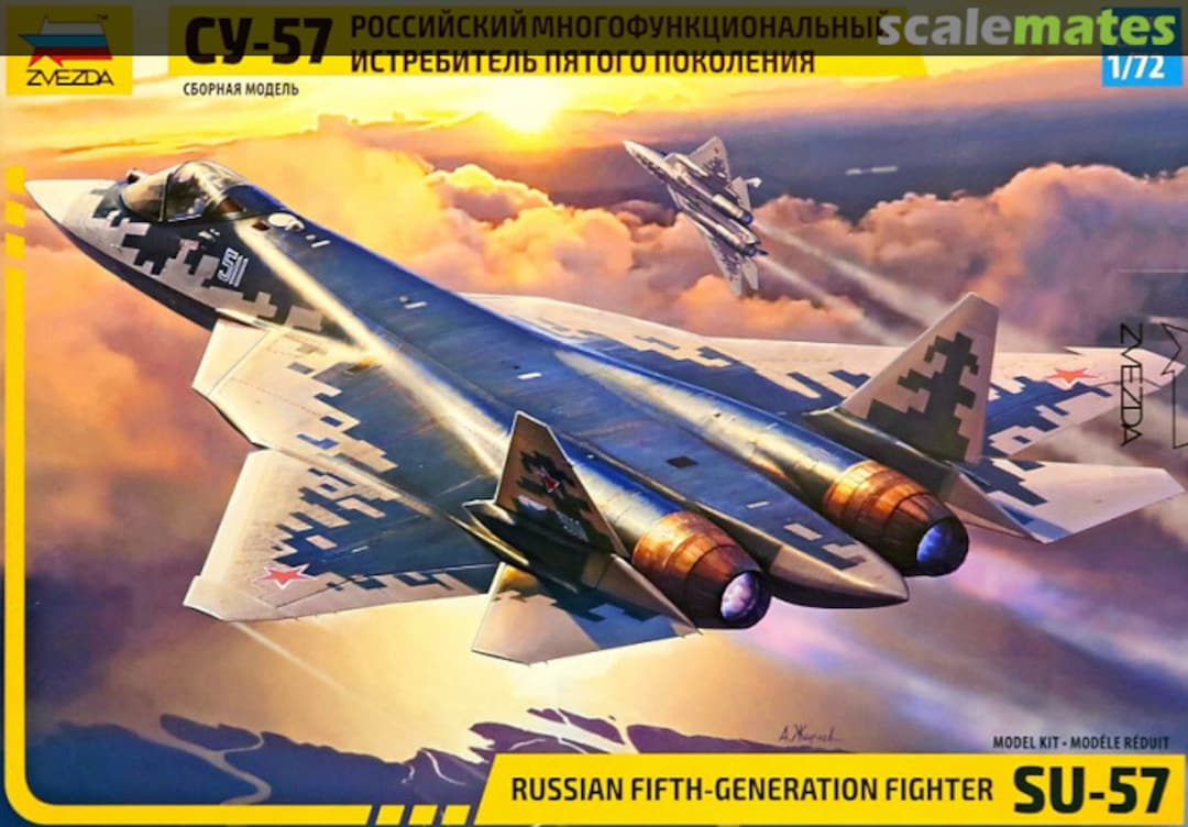 Boxart Su-57 7319 Zvezda