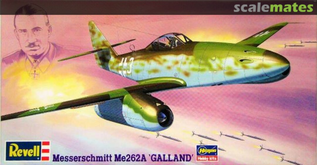 Boxart Messerschmitt Me262A 'Galland' 86179 Hasegawa