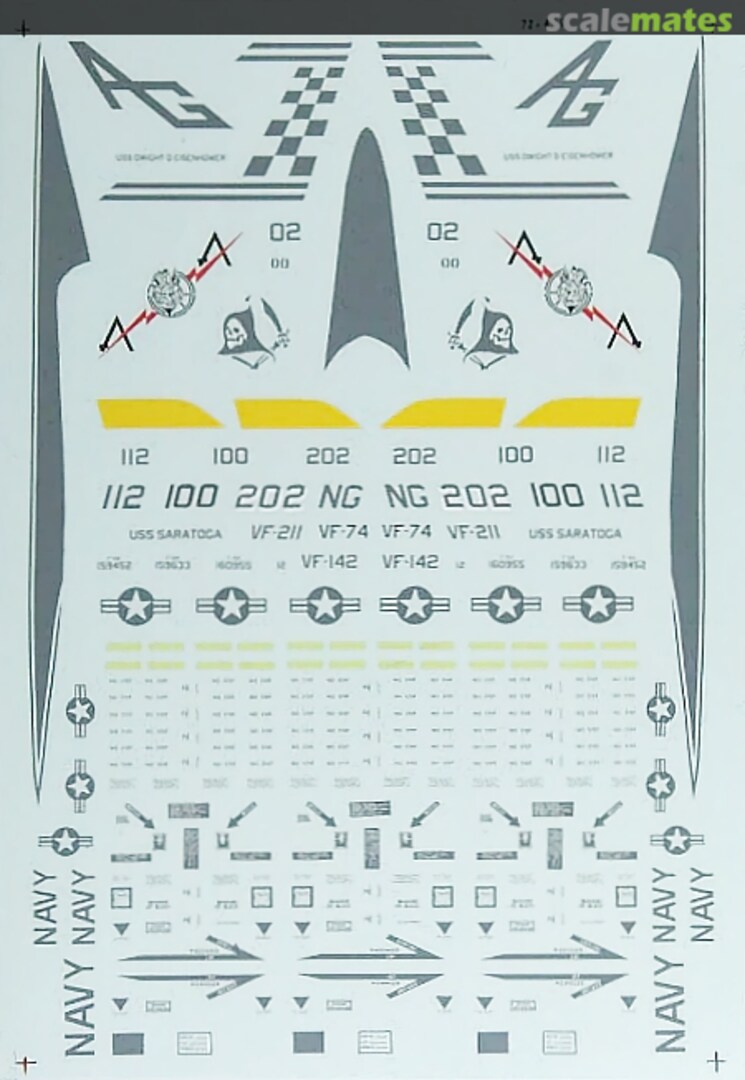 Boxart F-14A Tomcats 72-439 SuperScale International