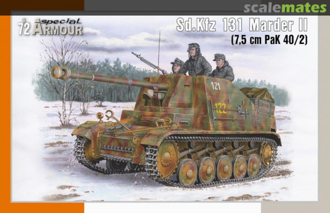 Boxart Sd.Kfz. 131 Marder II (7,5 cm Pak 40/2) SA72020 Special Armour