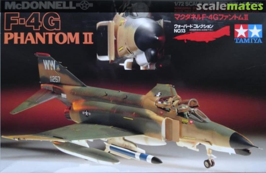 Boxart McDonnell F-4G Phantom II 60713 Tamiya