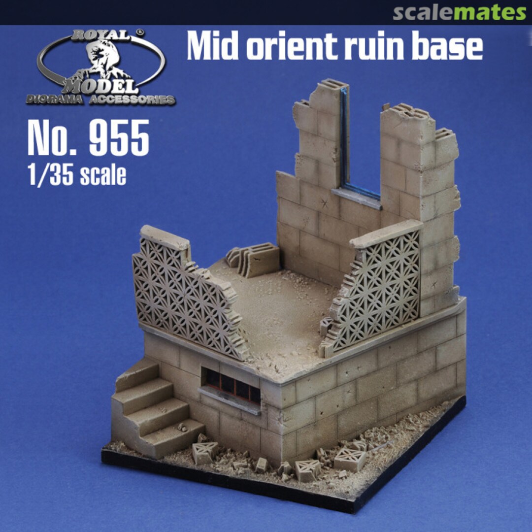 Boxart Mid orient ruin base 955 Royal Model