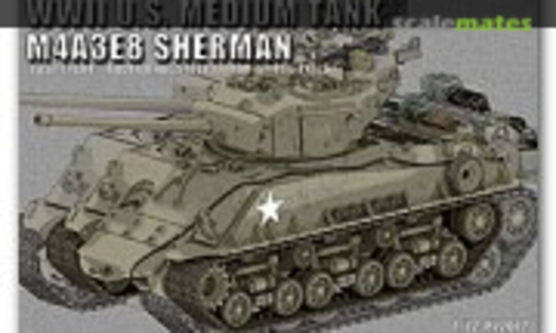 1:72 WWII US M4A3E8 Heavy Armor w/T66 tracks (Triumph Model P72012)