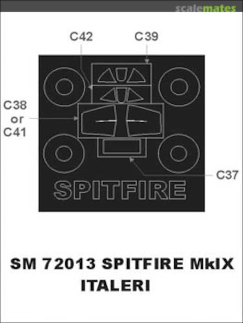 Boxart Spitfire Mk.IX SM72013 Montex