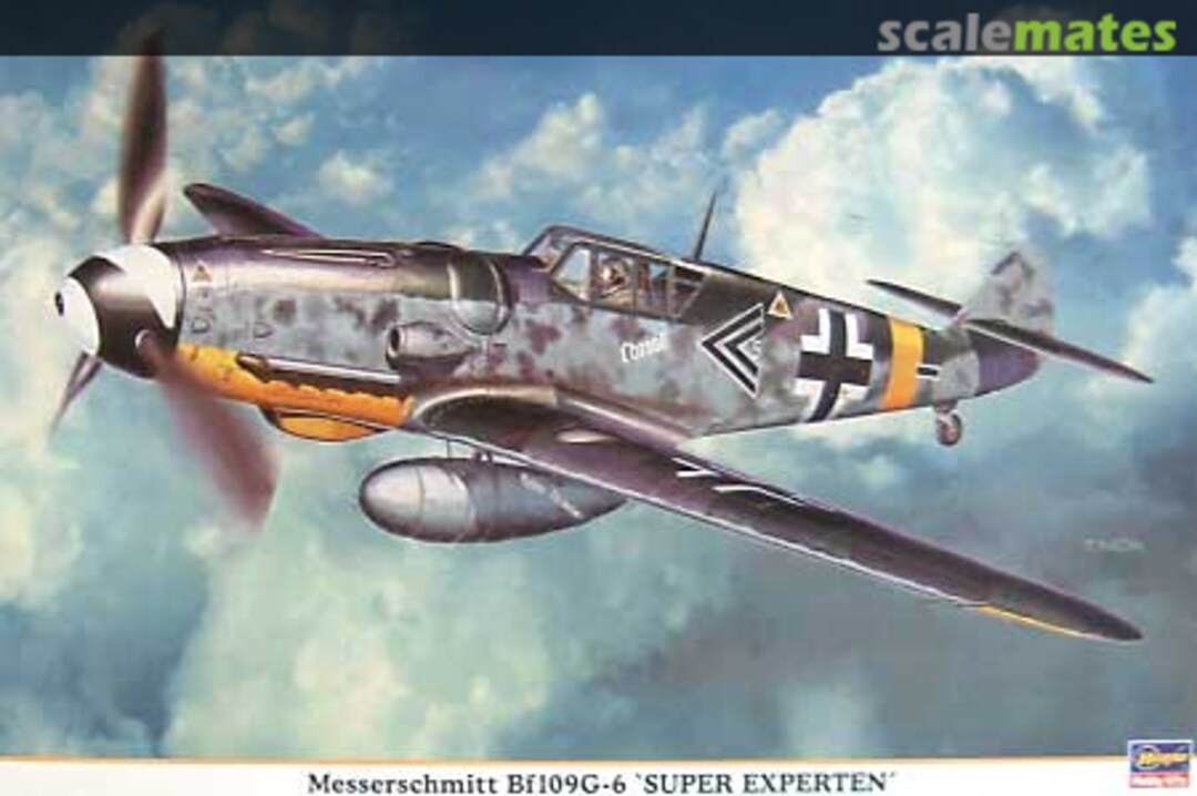 Boxart Messerschmitt Bf109G-6 `Super Experten´ 08153 Hasegawa