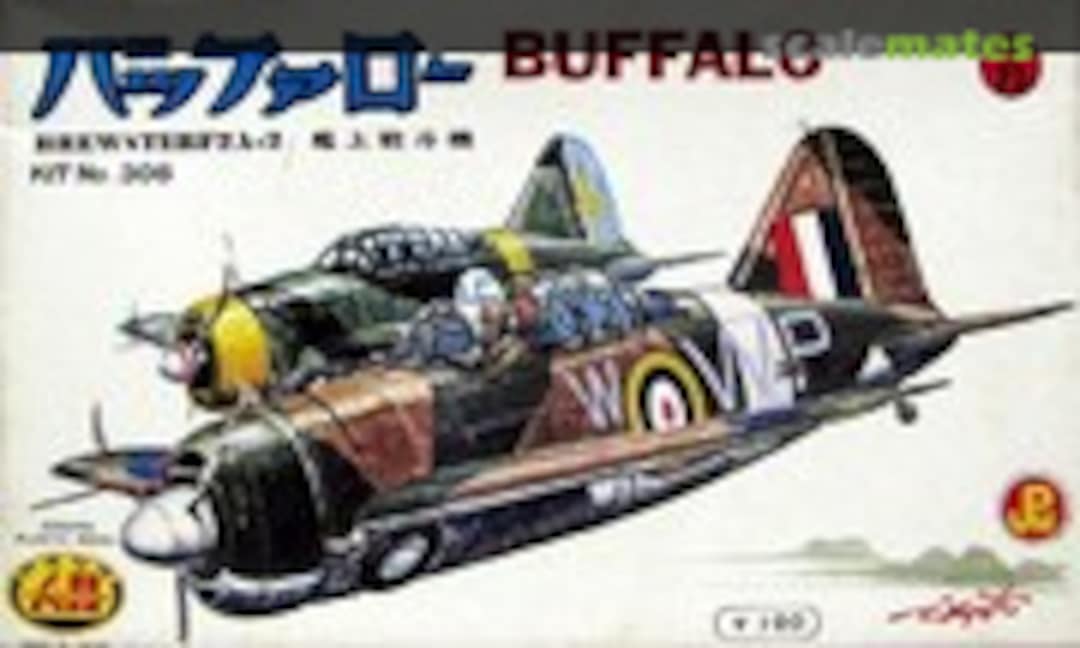 1:72 Brewster F2A-2 Buffalo (Aoshima 306)