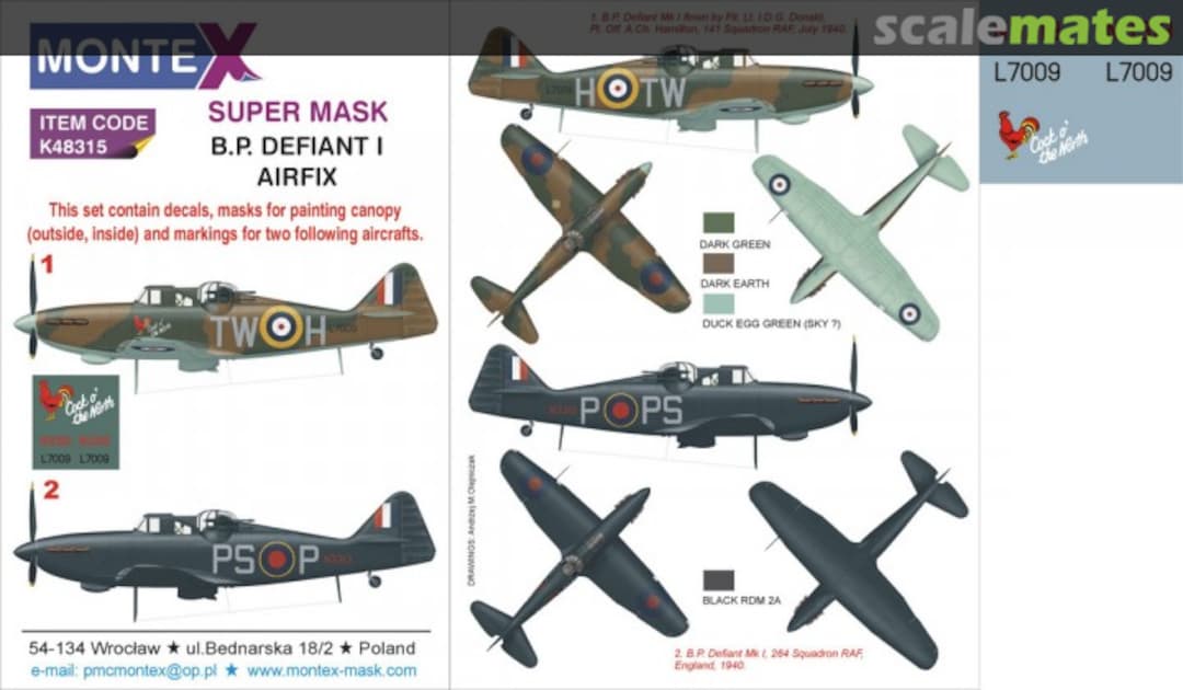 Boxart B.P. DEFIANT I K48315 Montex