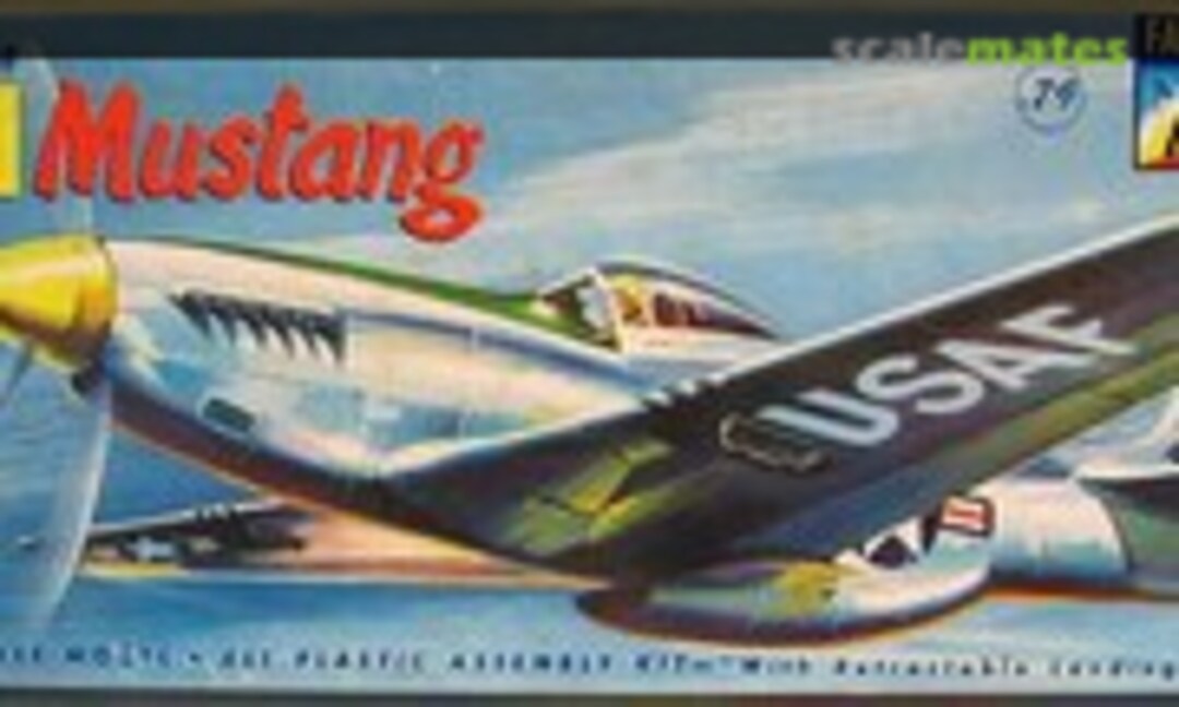 1:48 North American P-51 Mustang (Aurora 118-79)