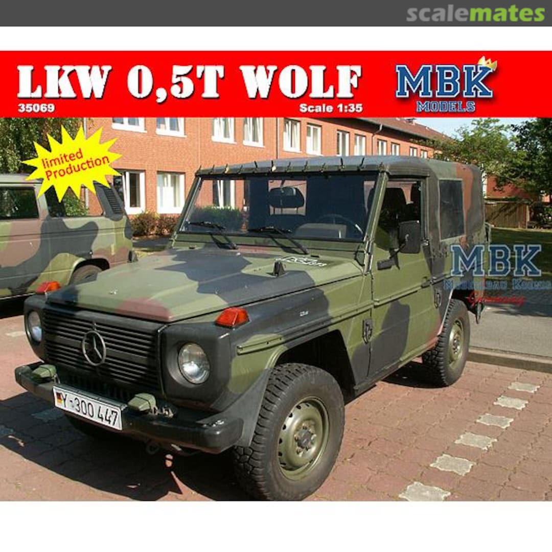 Boxart LKW 0,5t gl Wolf MBK35069 MBK Models