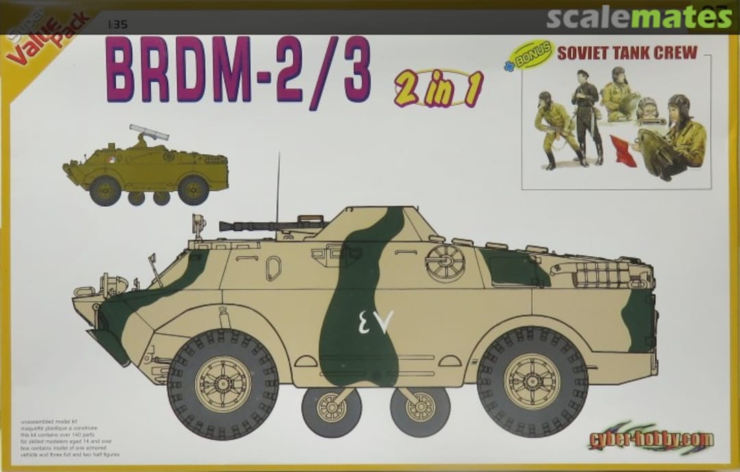 Boxart BRDM-2/3 9137 Cyber Hobby