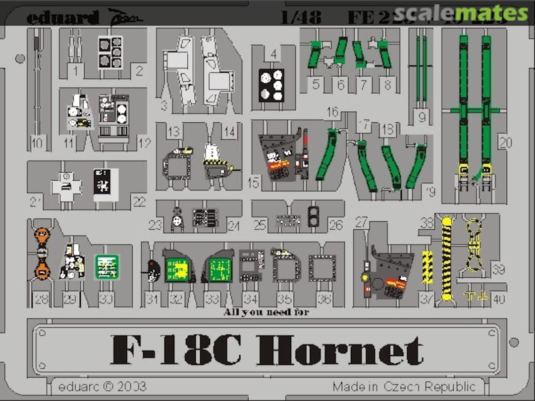 Boxart F/A-18C Hornet FE223 Eduard