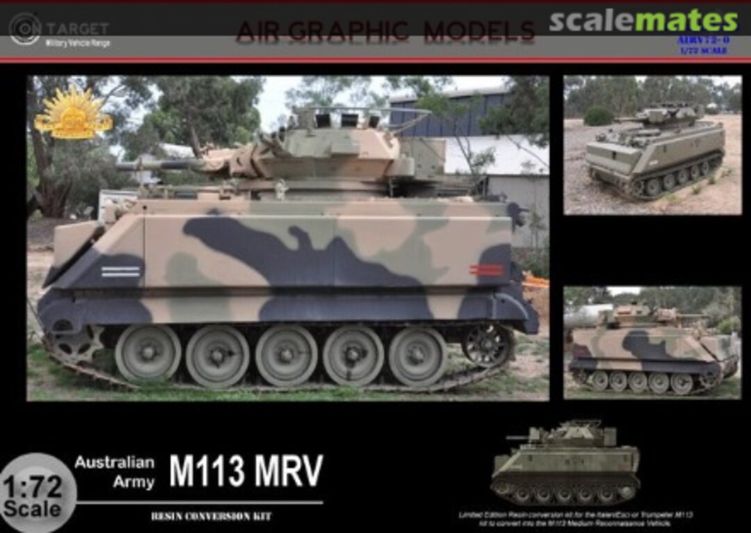 Boxart M113 MRV (Scorpion) Conversion MV-1001 Air-Graphic Models