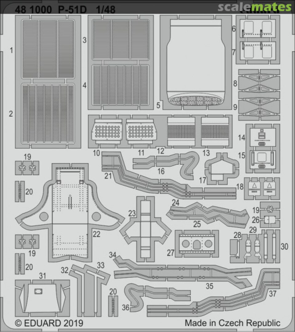 Boxart P-51D EDUARD 481000 Eduard