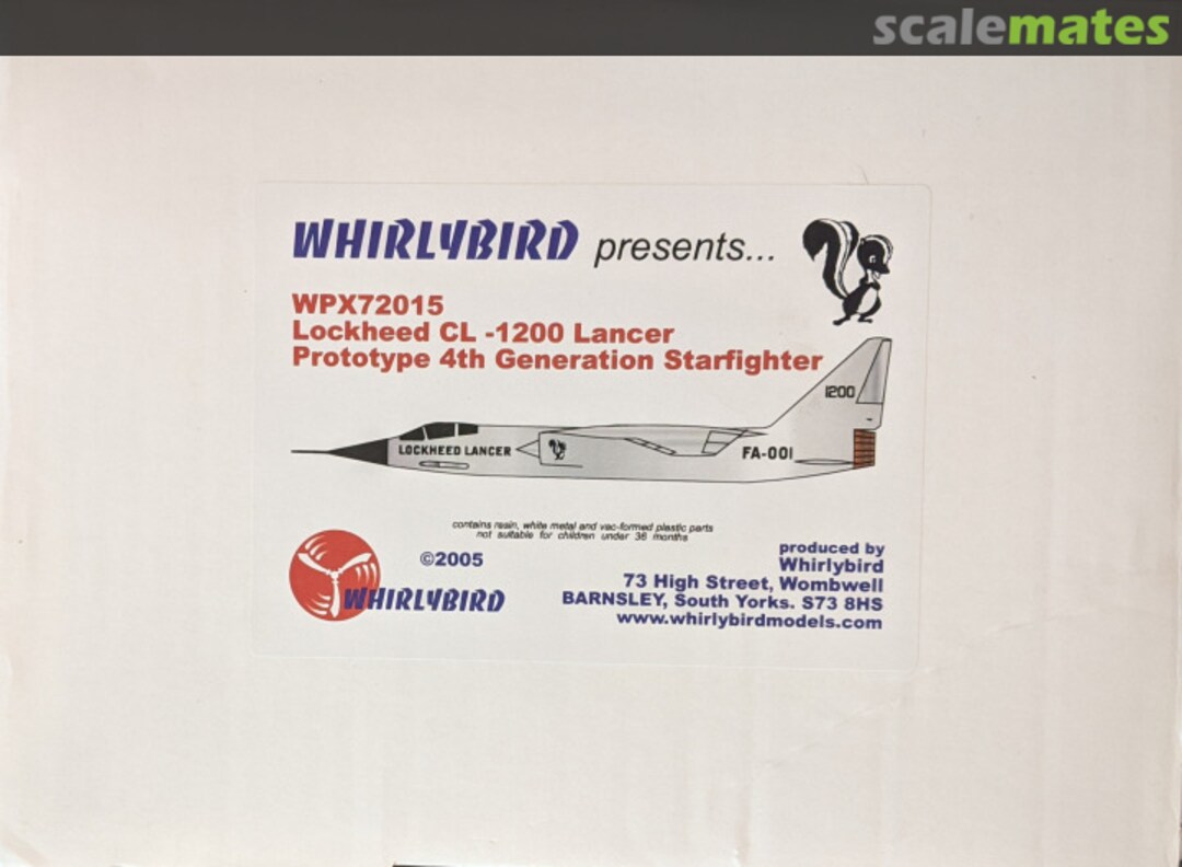 Boxart Lockheed CL-1200 WPX72015 Whirlybird