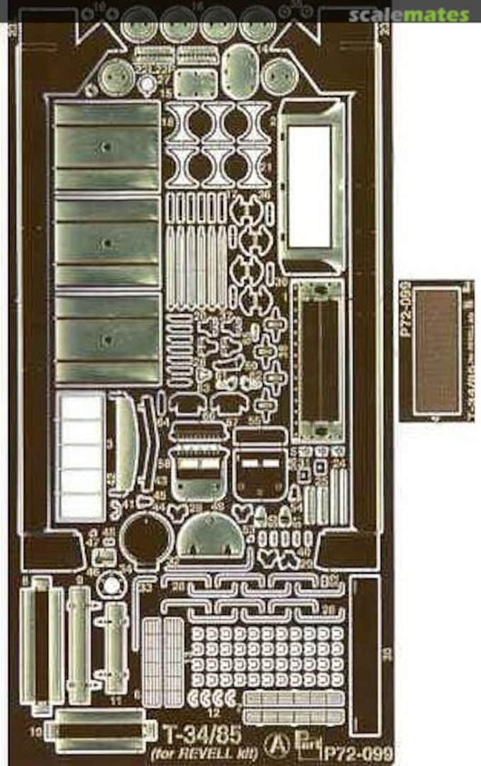 Boxart T-34/85 P72-099 Part