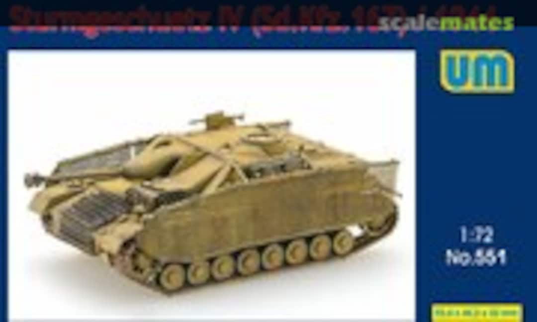 1:72 Sd.Kfz. 167 Sturmgeschütz IV (UM  551)