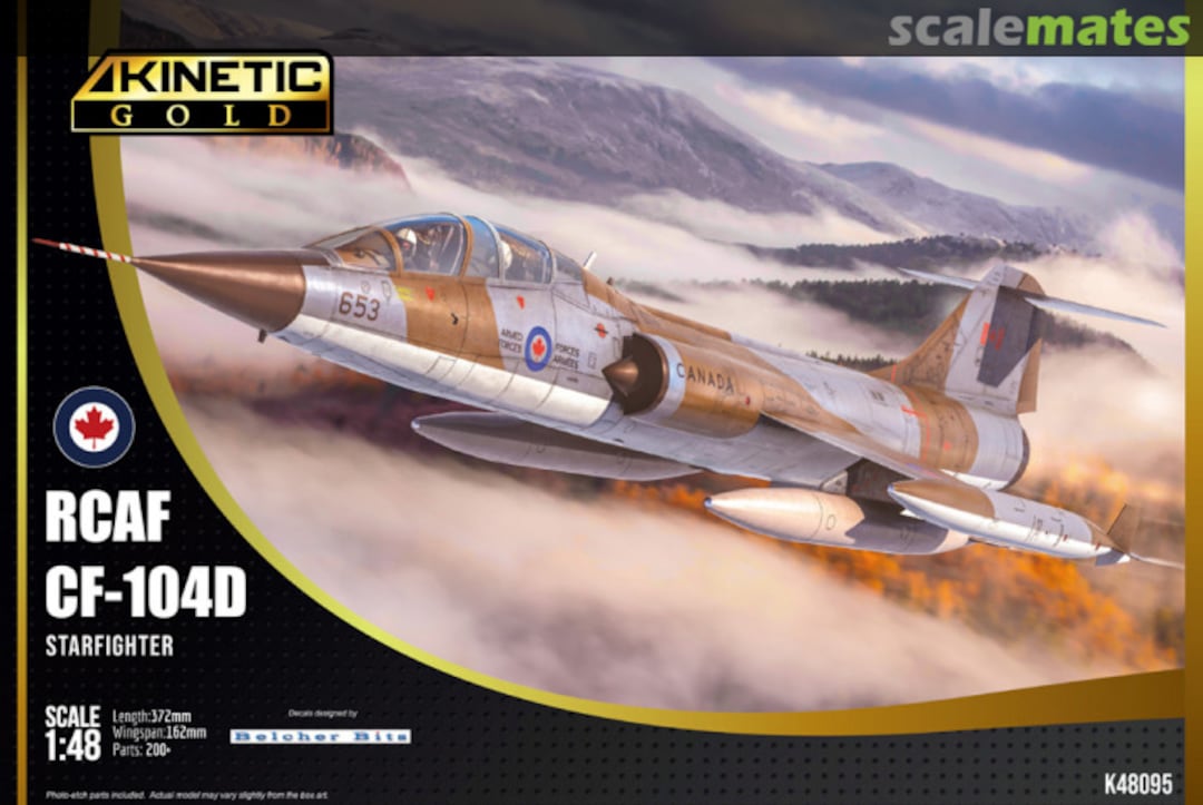 Boxart CF-104D RCAF Starfighter K48095 Kinetic