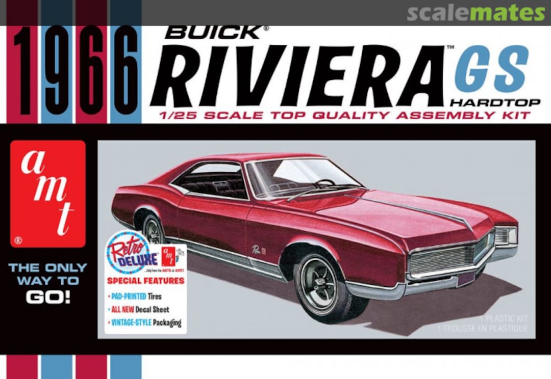 Boxart 1966 Buick Riviera GS Hardtop 1439 AMT