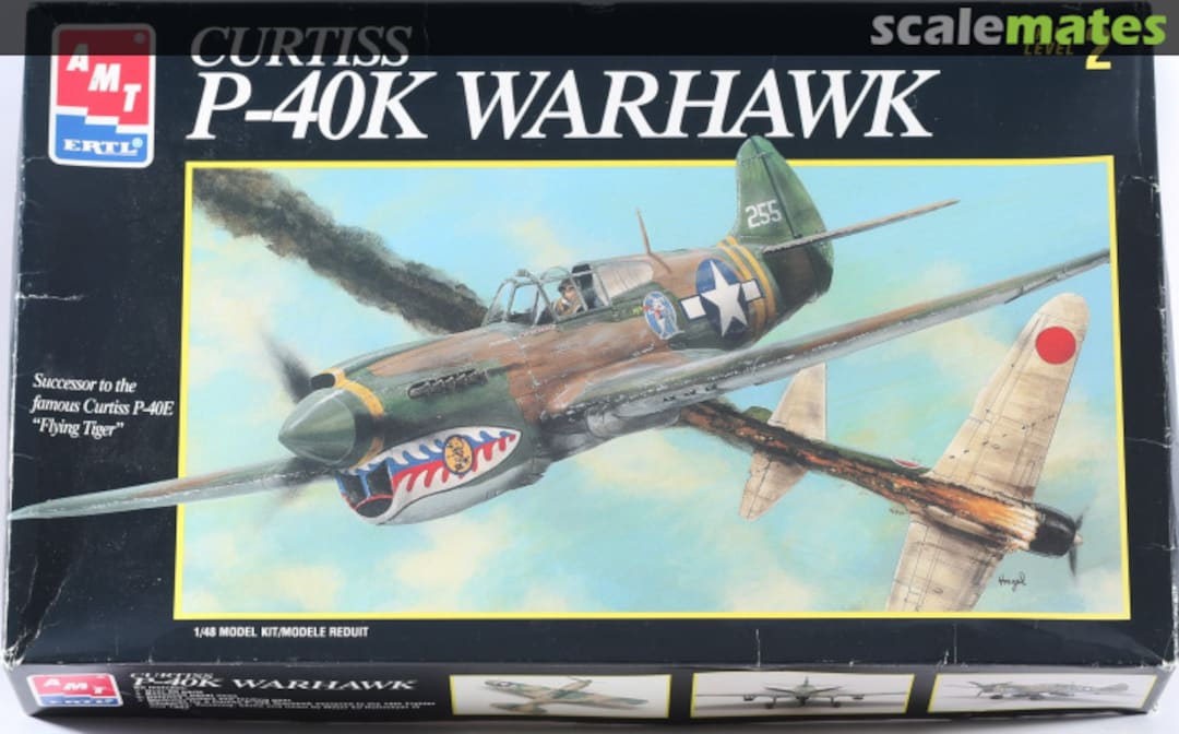 Boxart Curtiss P-40K Warhawk 8794 AMT/ERTL