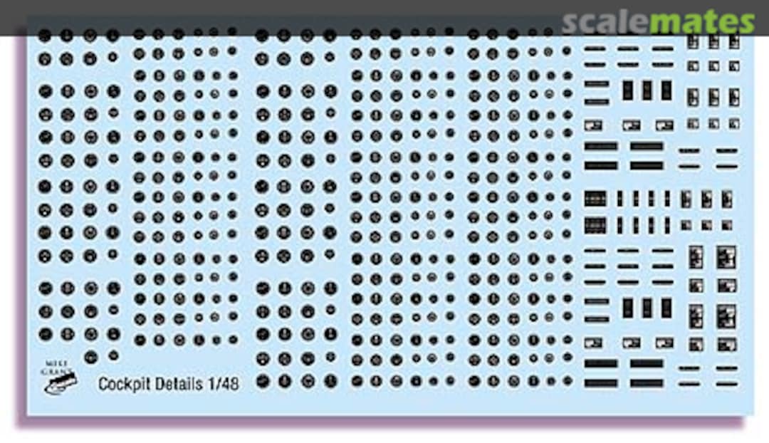 Boxart Cockpit Details ckp 072 Mike Grant Decals