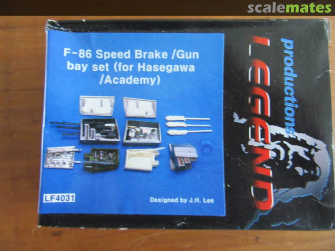 Boxart F-86F-30 Gun Bay/Speed brake set LF4031 Legend Productions