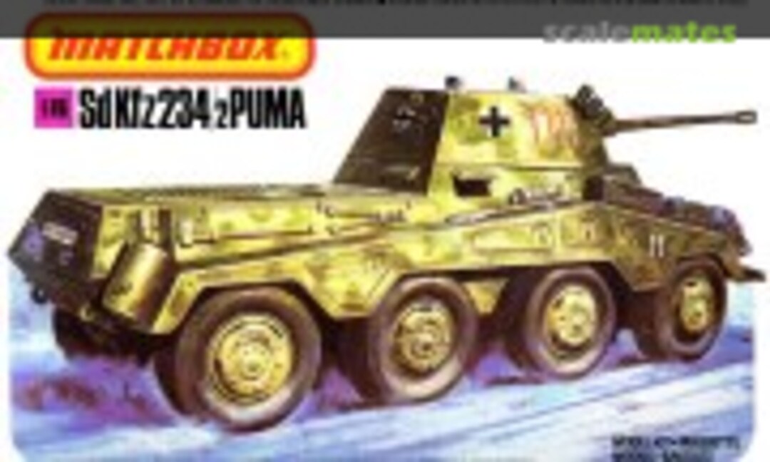 1:76 Sd.Kfz. 234/2 Puma (Matchbox PK-76)