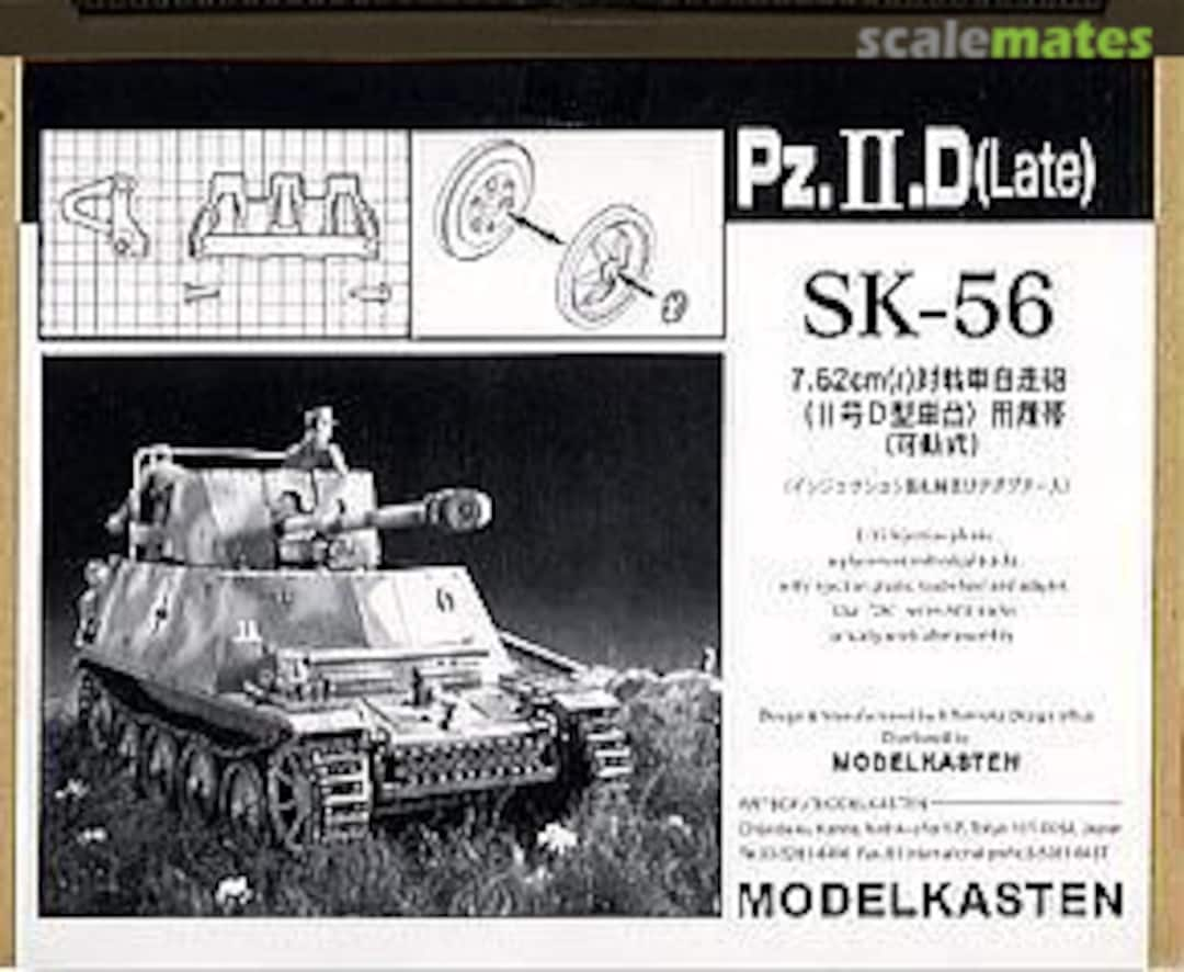 Boxart Marder II Ausf.D (Late) Track SK-56 Modelkasten