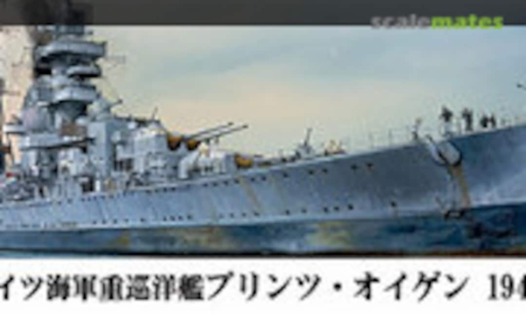 1:700 German Navy Heavy Cruiser Prinz Eugen 1945 (Pit-Road W154)