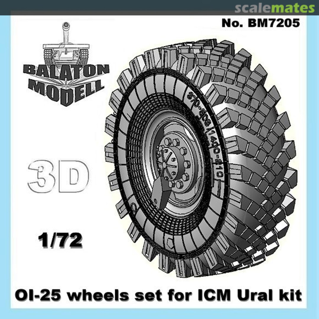 Boxart OI-25 Wheels BM7205 Balaton Modell