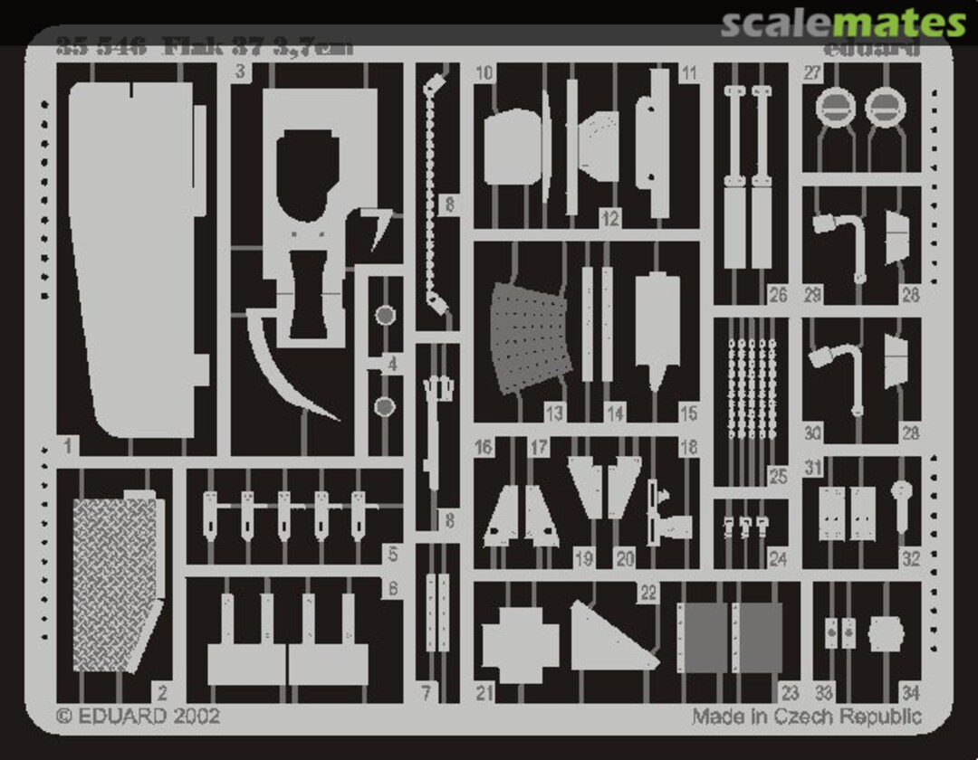 Boxart Flak 37 37mm 35546 Eduard