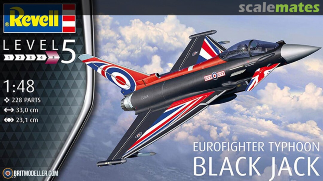 Boxart Eurofighter Typhoon „Black Jack“ 03820 Revell