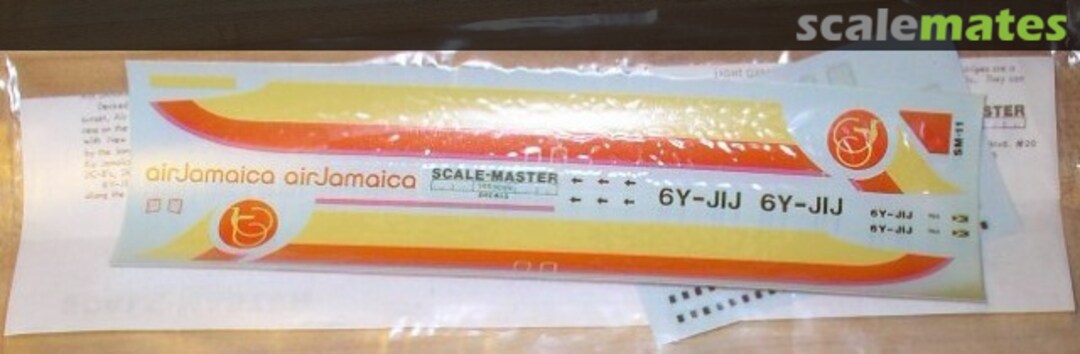 Boxart Douglas DC-9-30 Air Jamaica SM-11 Scale-Master