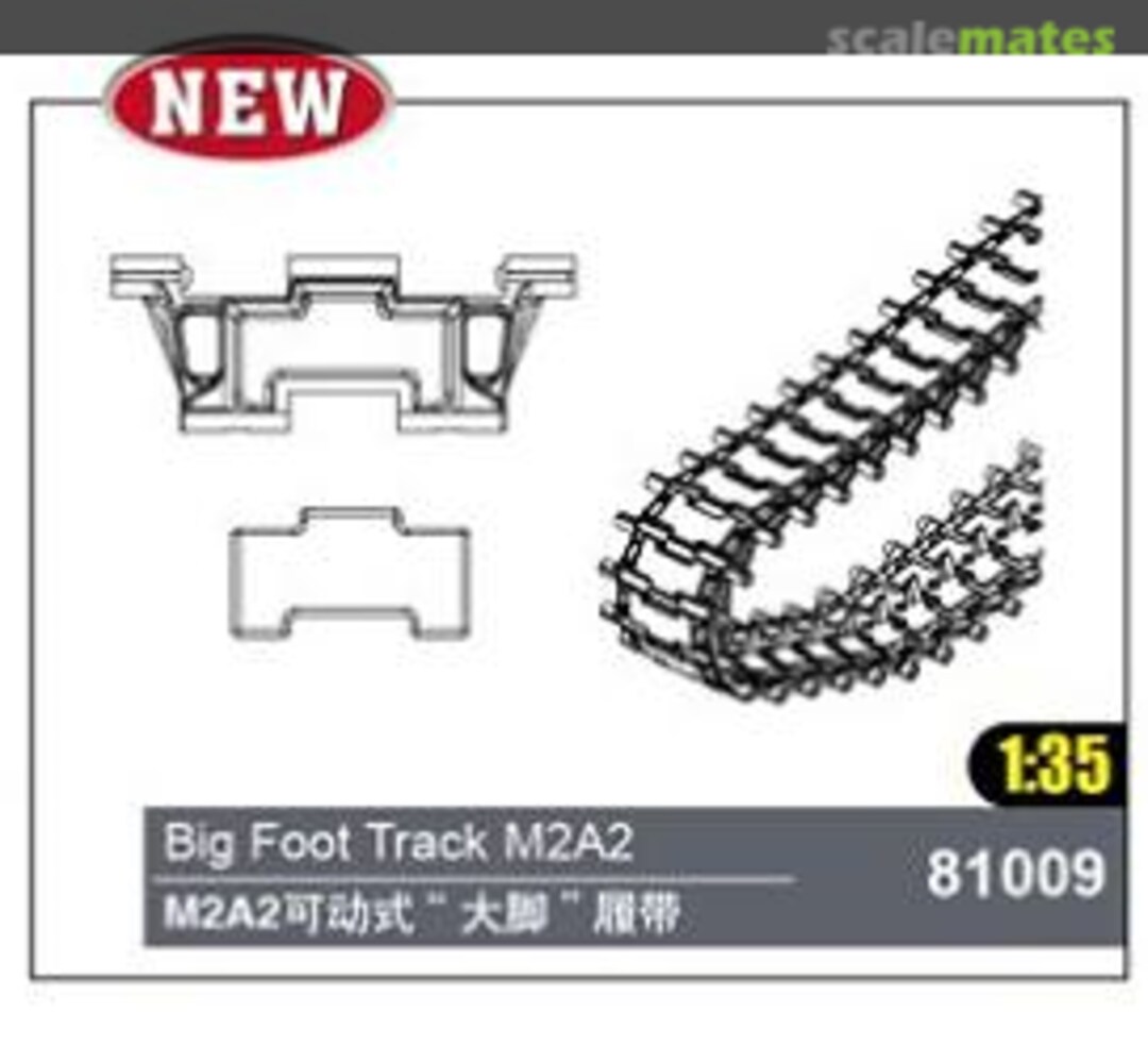 Boxart Big Foot Tracks M2A2 81009 HobbyBoss