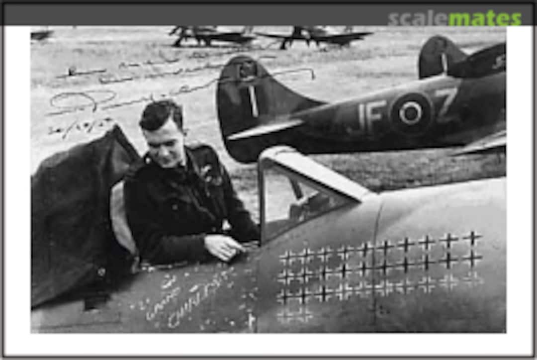 Boxart RAF Aces Pierre H. Clostermann (1.fig for Tempest) F48151 CMK