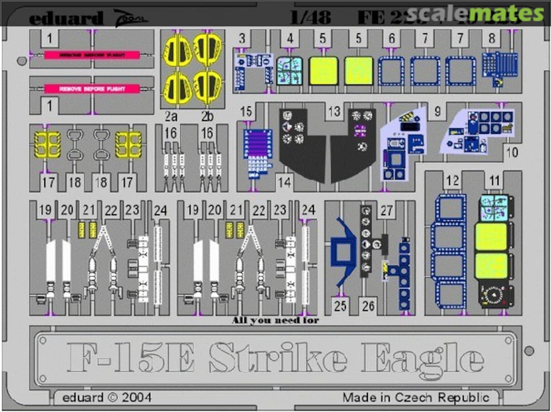 Boxart F-15E FE225 Eduard