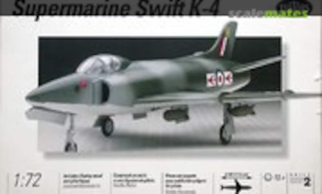 1:72 Supermarine Swift K-4 (Testors 943)