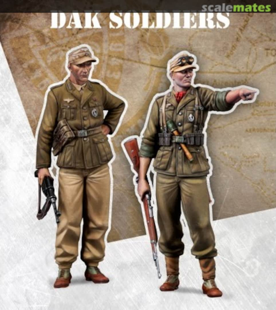 Boxart DAK Soldiers SW72-002 SCALE75