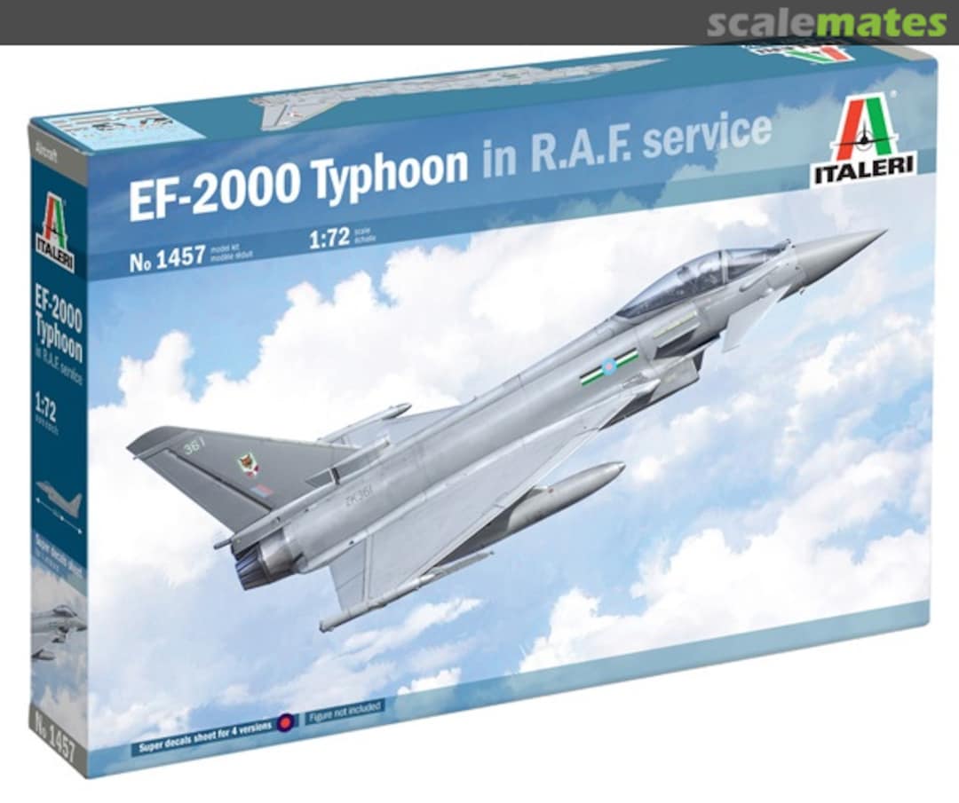 Boxart EF-2000 Typhoon R.A.F. Service 1457 Italeri